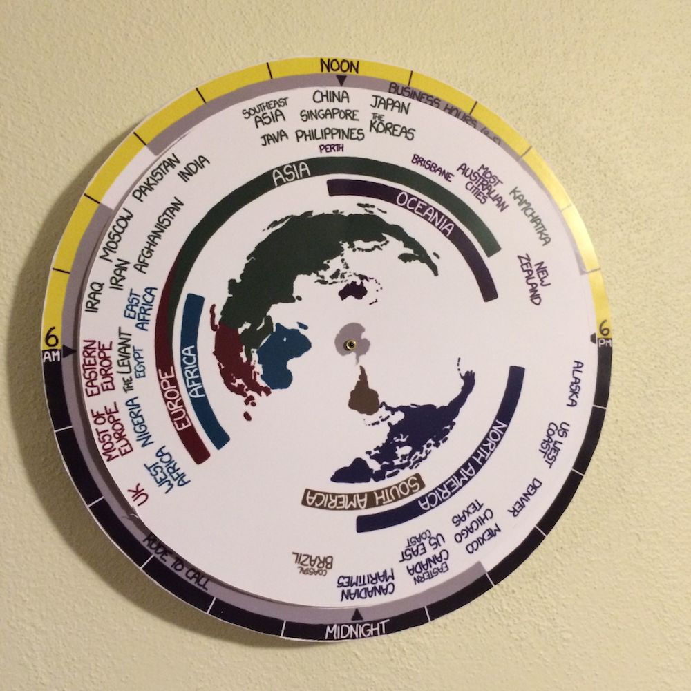 XKCD clock face